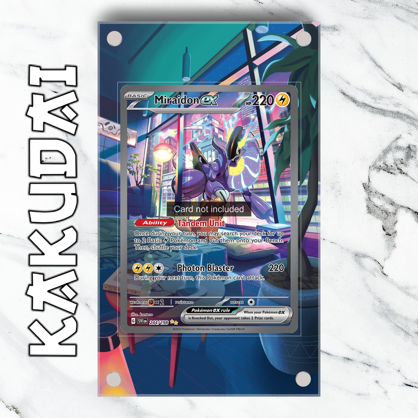 Miraidon ex 244/198 | illustration étendue