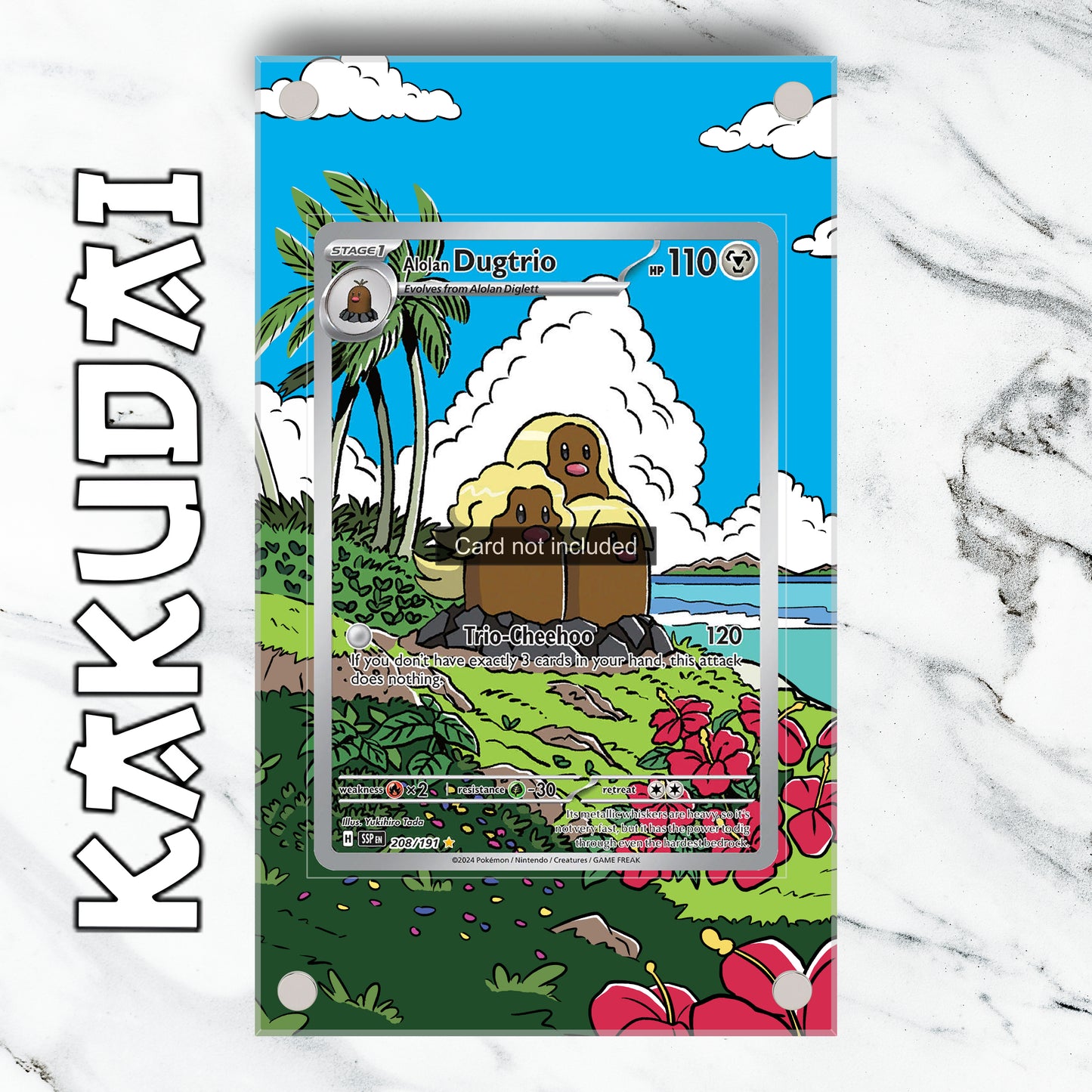 Triopikeur d'Alola 208/191 | illustration étendue