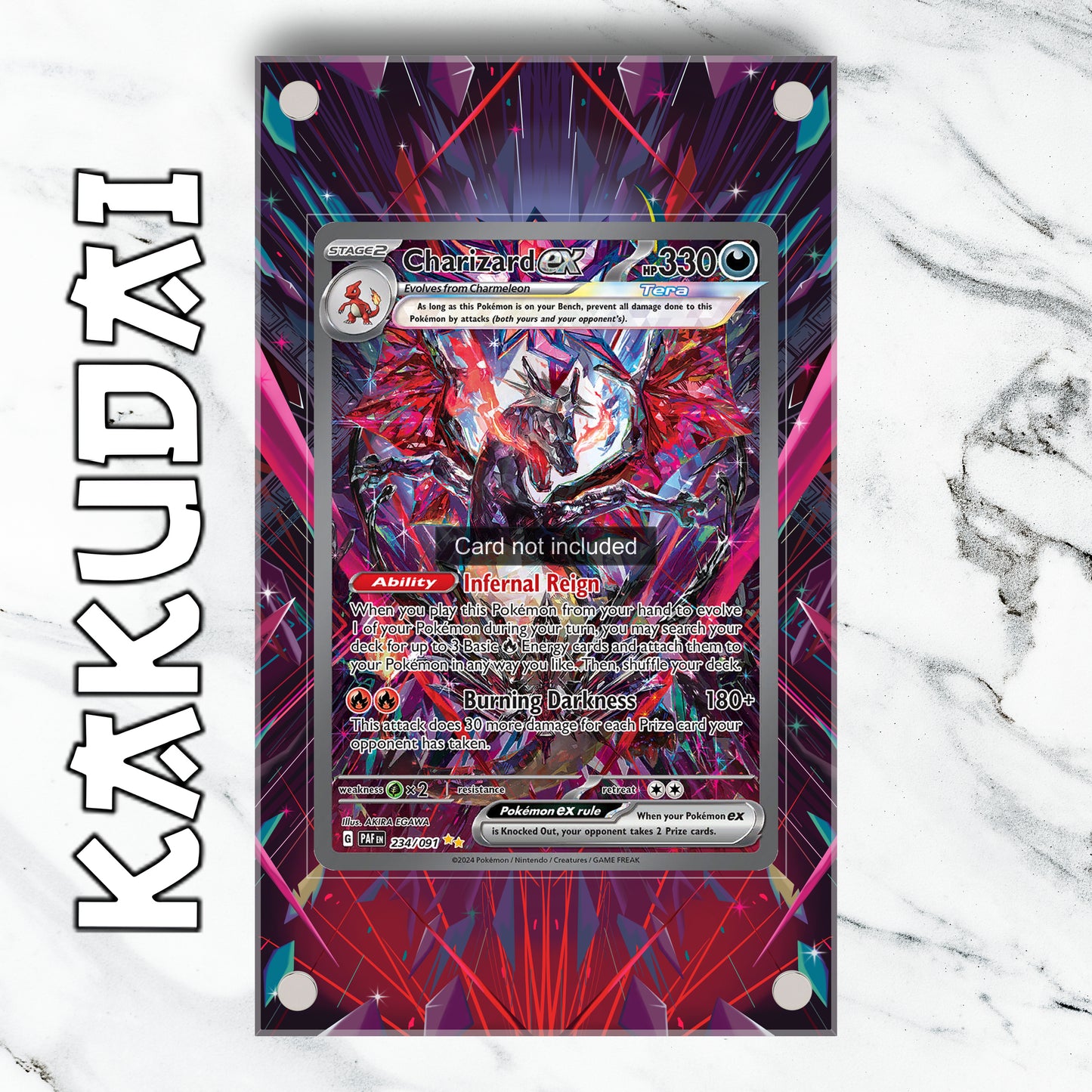 Dracaufeu ex 234/91 | illustration étendue