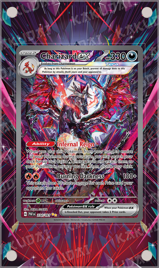 Dracaufeu ex 234/91 | illustration étendue