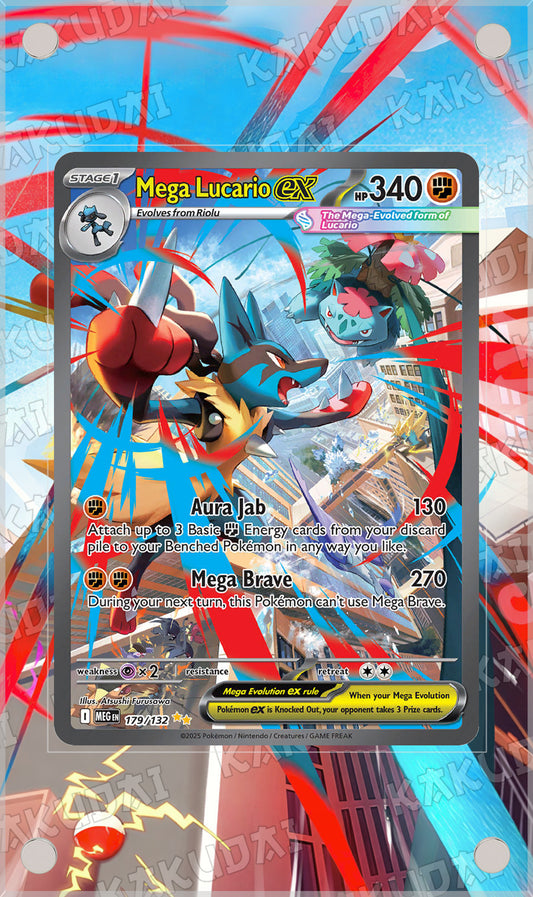 Méga-Lucario ex 179/132 | illustration étendue