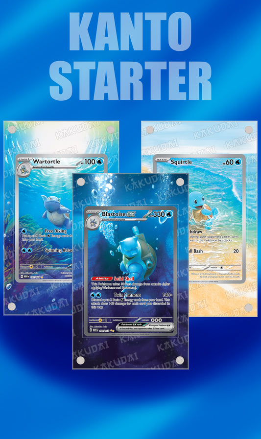 Bundle Kanto Starter | illustration étendue