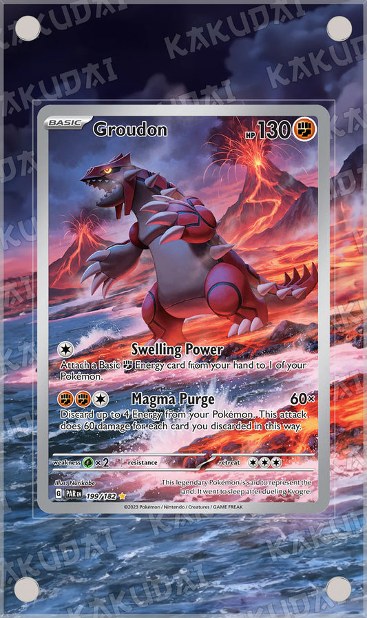 Groudon 199/182 | illustration étendue