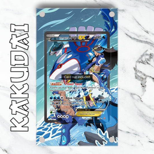 Team Aqua Kyogre ex 06/34 | illustration étendue